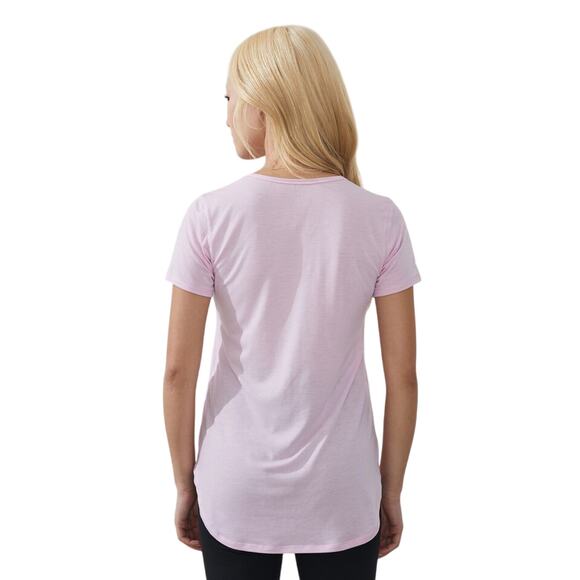 Cotton On Body Womens Gym T Shirt XL Purple Lavender Scoop Neck Relaxed NWT - Picture 2 of 11
